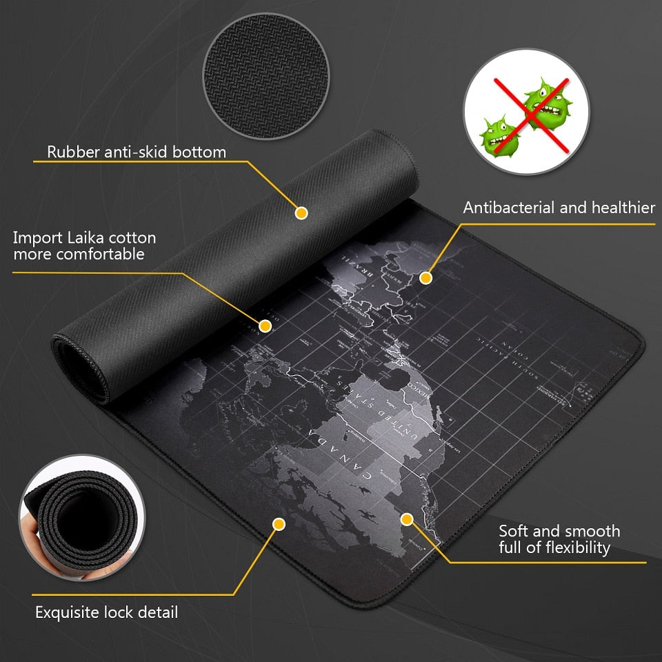 Large Mouse Pad Gaming Mousepad Gamer Mouse Pad Large Computer Mousepad XXL Desk Mat Keyboard Mause Game Carpet Large Mouse Pad