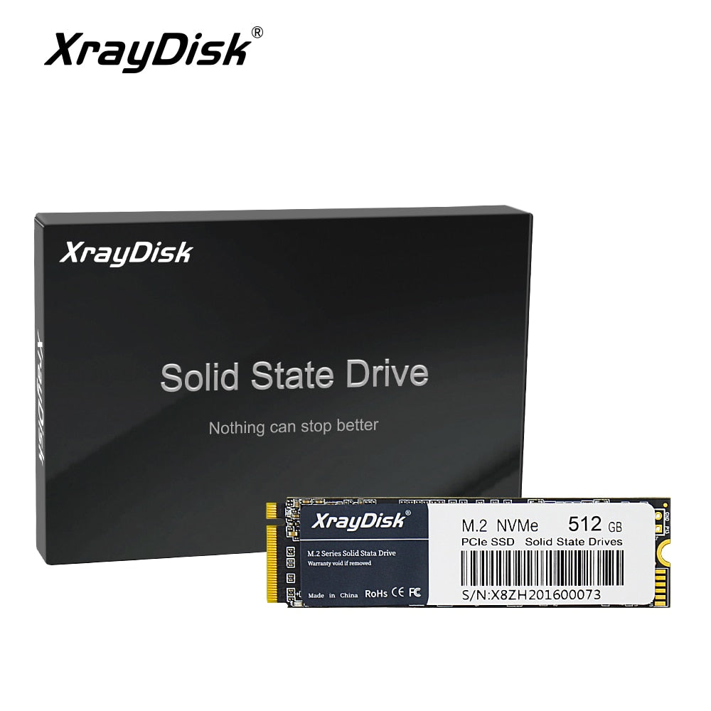 XrayDisk M.2 SSD M2 256gb PCIe NVME 128GB 512GB  Solid State Drive 2280 Internal Hard Disk HDD for Laptop Desktop